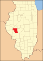 Morgan County between 1839 and 1845