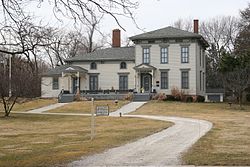 The Noble–Seymour–Crippen House,a Chicago Landmark, at 5624 N Newark Ave.