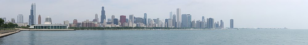 Panorama Chicaga z jihovýchodu