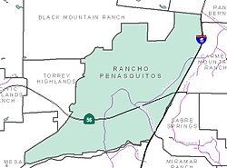 Rancho Peñasquitos and neighborhood boundaries