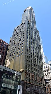 Carbide & Carbon Building in Chicago, Illinois, by Burnham Brothers (1929)