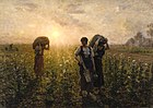 Jules Breton, Fin du travail (The End of the Working Day), c. 1886–1887