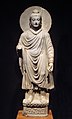Статуя Будды из Гандхары I-II века. Буддийское искусство. Токийский национальный музей