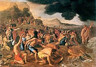 Nicolas Poussin, The Crossing of the Red Sea, 1634