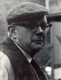 Howe during his year as writer in residence at University of Michigan, 1967-1968