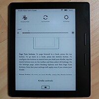 Kindle Oasis front