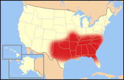 The approximate Bible Belt