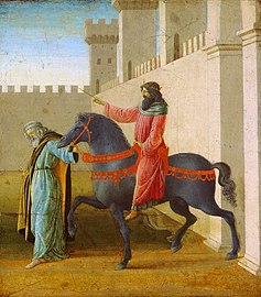 Sandro Botticelli, The Triumph of Mordecai, c. 1475