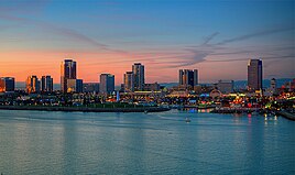 Downtown Long Beach skyline