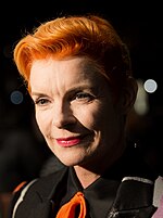 Photo of Sandy Powell at the Vienna International Film Festival in 2015.