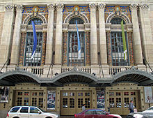 A picture of the Geary Theatre at the American Conservatory Theater in San Francisco