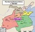 Image 22The Warring States, c. 260 BC (from History of China)