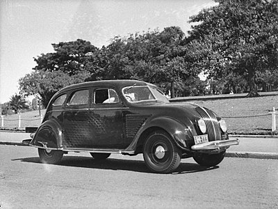 Chrysler Airflow sedan, designed by Carl Breer (1934)