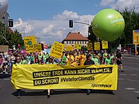 Demonstration in Berlin, 2019