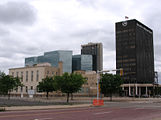 A shot of downtown Amarillo, Texas