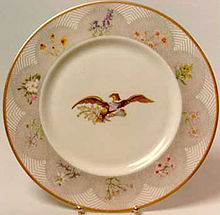 White House china service for Lady Bird Johnson