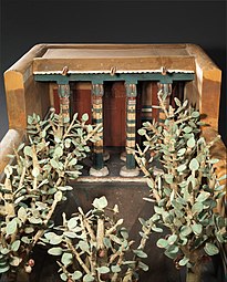 Model of a household porch and garden, c. 1981–1975 BC