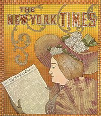 A The New York Times reklámja 1895-ből