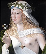 Portrait of a Woman by Bartolomeo Veneto (traditionally assumed to be Lucrezia Borgia)