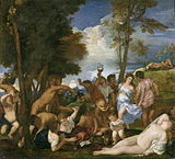 Titian, Bacchanal of the Andrians, c. 1523–1526