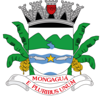The arms of Mongágua, Brazil