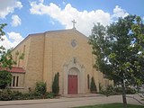St. Anthony's Roman Catholic Church in Hereford is located off U.S. Highway 385.
