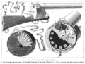 Image 4Louis Poyet [fr]'s engraving of the mechanism of the "fusil photographique" as published in La Nature (april 1882) (from History of film technology)