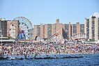 Coney Island beach and amusement parks
