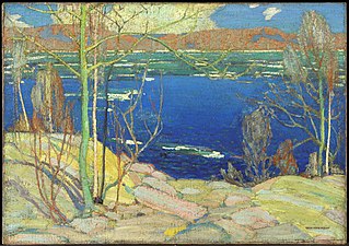 Tom Thomson, Spring Ice, 1915–16