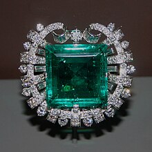 Hooker Emerald Brooch, commissioned by Tiffany in 1950