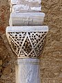 Basket capital in the atrium of the 6th-century Euphrasian Basilica, Poreč