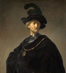 Rembrandt, Old Man with a Gold Chain, c. 1631