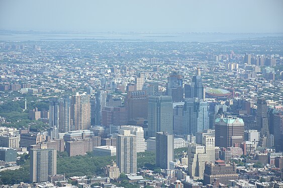 Vista aérea de Brooklyn.