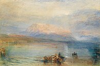 J. M. W. Turner, The Red Rigi, 1842