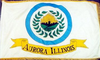 Flag of Aurora, Illinois
