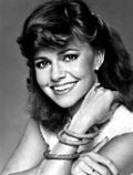 Black-and-white publicity photo of Sally Field in 1981.