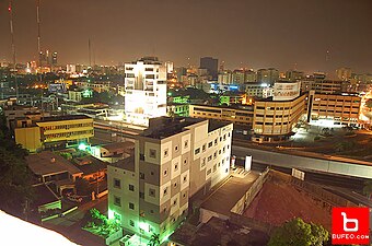 Santo Domingo at night