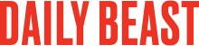 The Daily Beast's logo consists of the words "The Daily Beast" in white text on a red square.