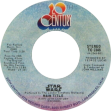 Side-A label by 20th Century Fox Records