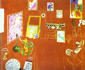 Henri Matisse, L'Atelier Rouge, 1911