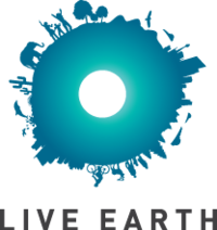 The Live Earth logo representing the "S.O.S." message.