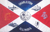 Flag of Charleston, Illinois