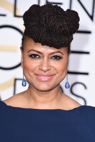 Image may contain Face Human Person Hair Jewelry Accessories Earring Accessory and Ava DuVernay