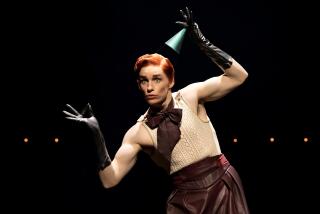 5 CABARET - Eddie Redmayne as the Emcee in CABARET at the Kit Kat Club at the August Wilson Theatre. Photo by Marc Brenner