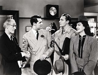 A still from the movie His Girl Friday