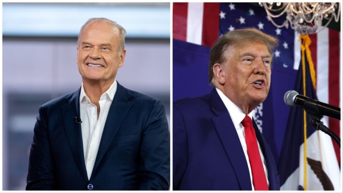 Kelsey Grammer and Donald Trump