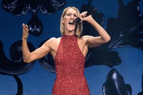 Canadian singer Celine Dion performs on the opening night of her new world tour "Courage" at the Videotron Centre in Quebec City, Quebec, on September 18, 2019.