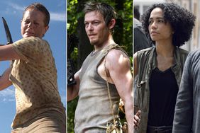 The Walking Dead, Melissa McBride; Norman Reedus; Lauren Ridloff