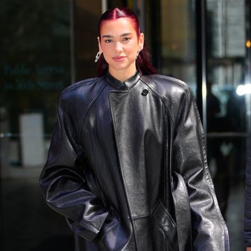 new york, new york april 24 dua lipa is seen on april 24, 2024 in new york city photo by gothamgc images