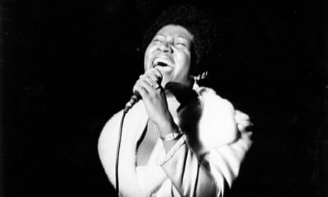 Aretha Franklin performing in 1968.